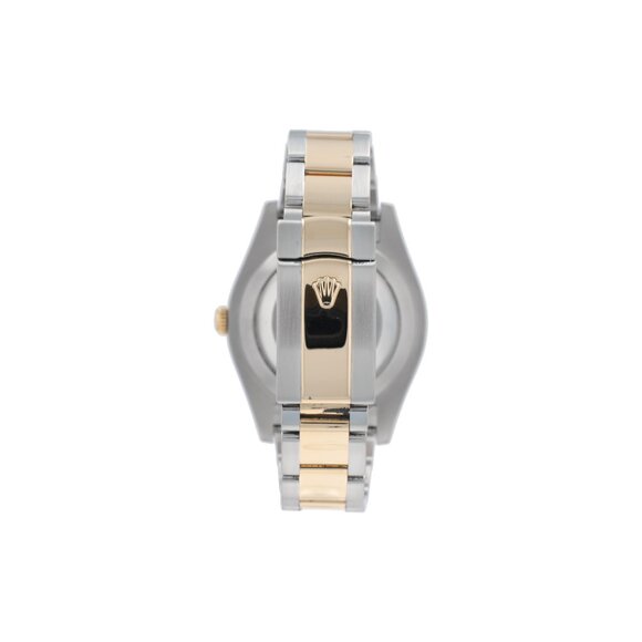 Rolex Datejust II 116333 41mm Black Diamonds Dial Fluted Bezel Oyster Band - Picture 6 of 10